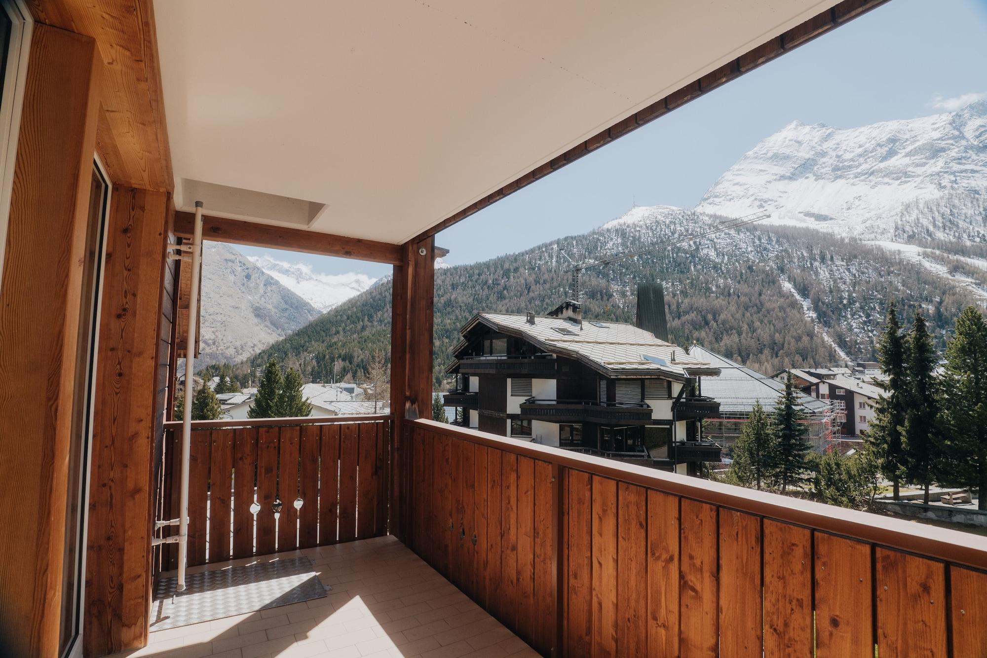 Wellnesshotel Schweizerhof Saas-Fee Exterior foto